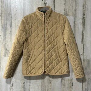 Lauren Ralph Lauren Quilted Camel Jacket